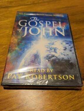 PAT ROBERTSON The Gospel Of John (2016, 2 DVD) 700 Club: Read by Pat: Christian